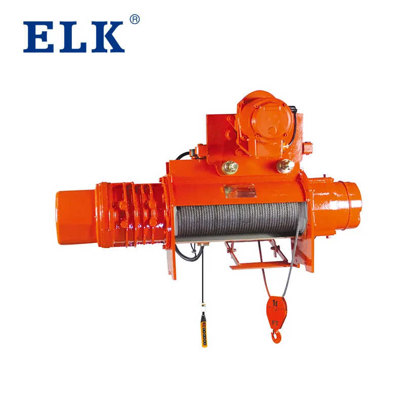 1t Wire Sling High Speed Electric Rope Winch Hoist