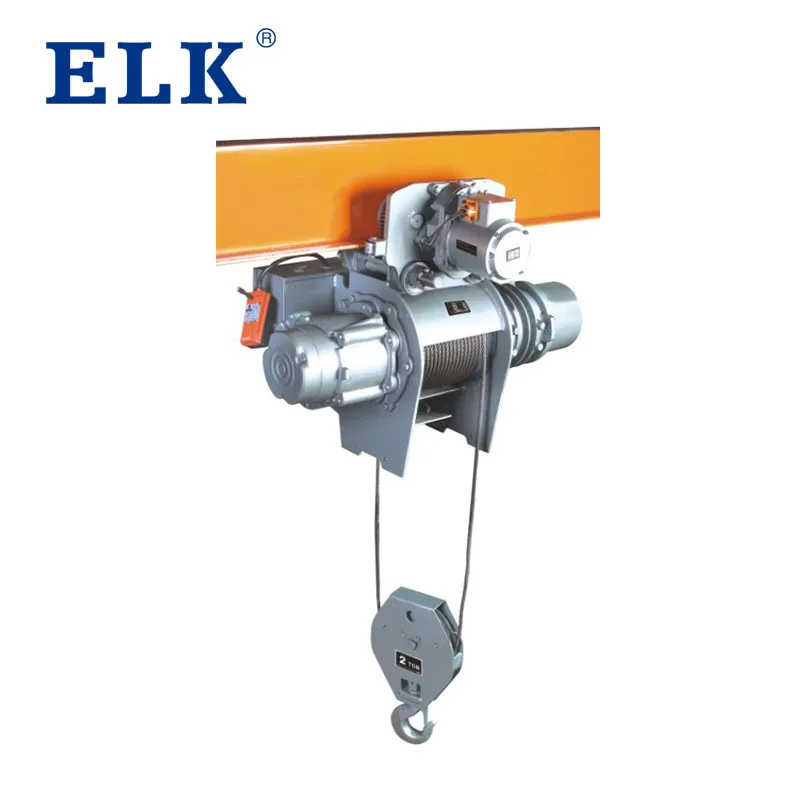 2ton Overhead Crane Construction Lifting Cable Electric Hoist