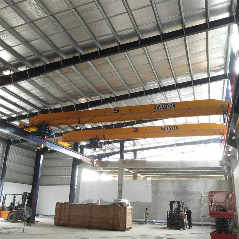 Single Girder Beam Eot Overhead Bridge Traveling Crane 5 Ton 10 Ton 20 Ton