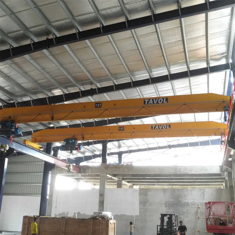 Single Girder Beam Eot Overhead Bridge Traveling Crane 5 Ton 10 Ton 20 Ton