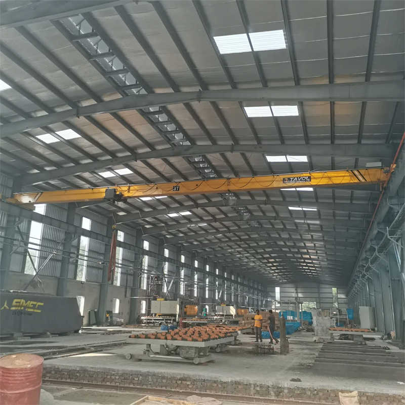 20 Ton Single Girder Beam Eot Bridge Crane for Industrial Material Handling