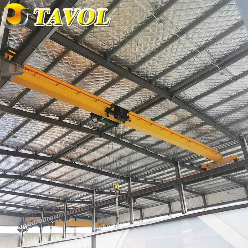 Efficient Single Girder Eot Bridge Crane with Electric Hoist System