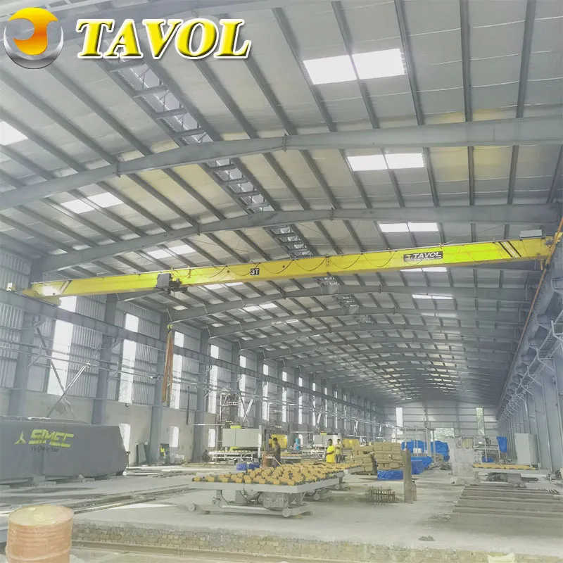 High Performance Single Girder Eot Overhead Bridge Crane 5T 10T 20T Capacity