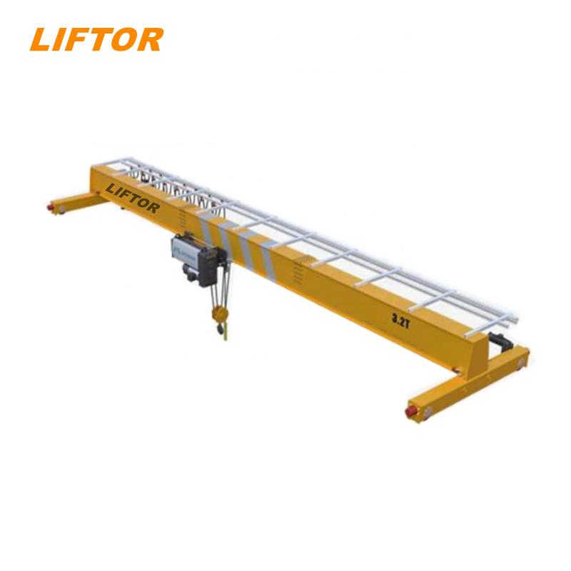 Space Saving Single Girder Overhead Traveling Crane With Hoist System