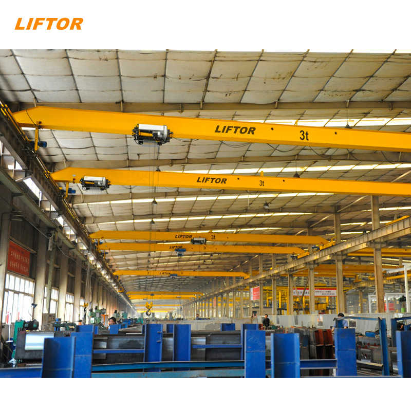 Cost-Effective Single Girder EOT Overhead Traveling Crane with Hoist Systems
