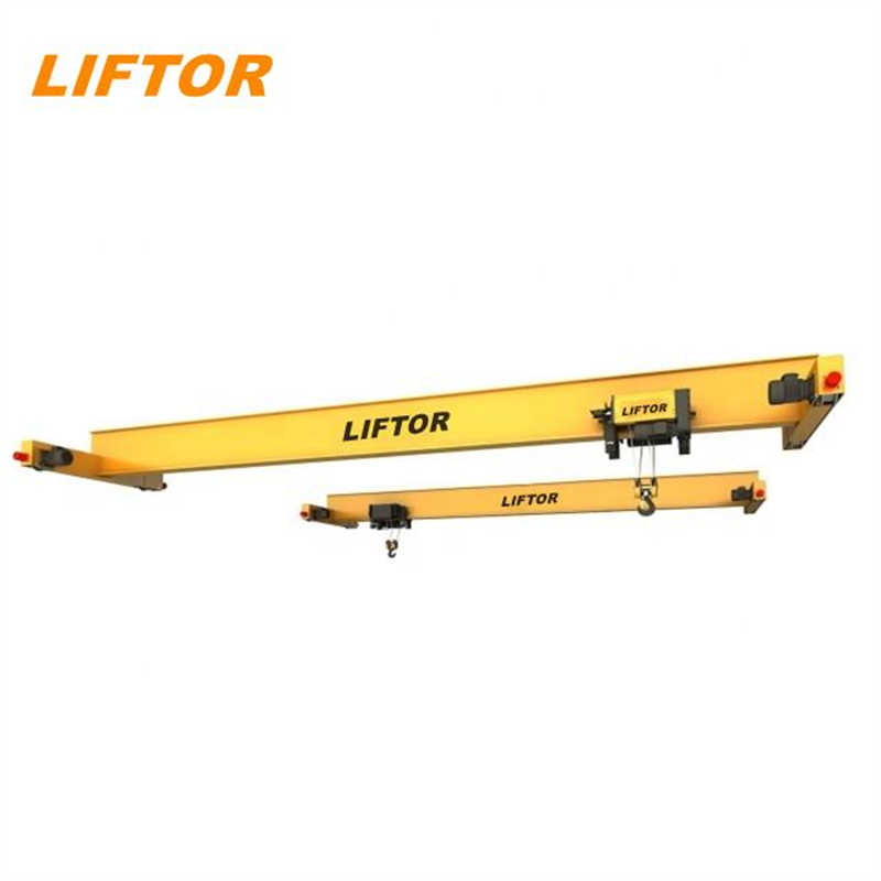 Space-Saving Single Girder Beam Bridge Crane for Indoor Material Handling