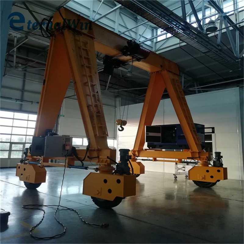 Rubber Tired Gantry Crane RTG for Efficient Container Stacking and Handling