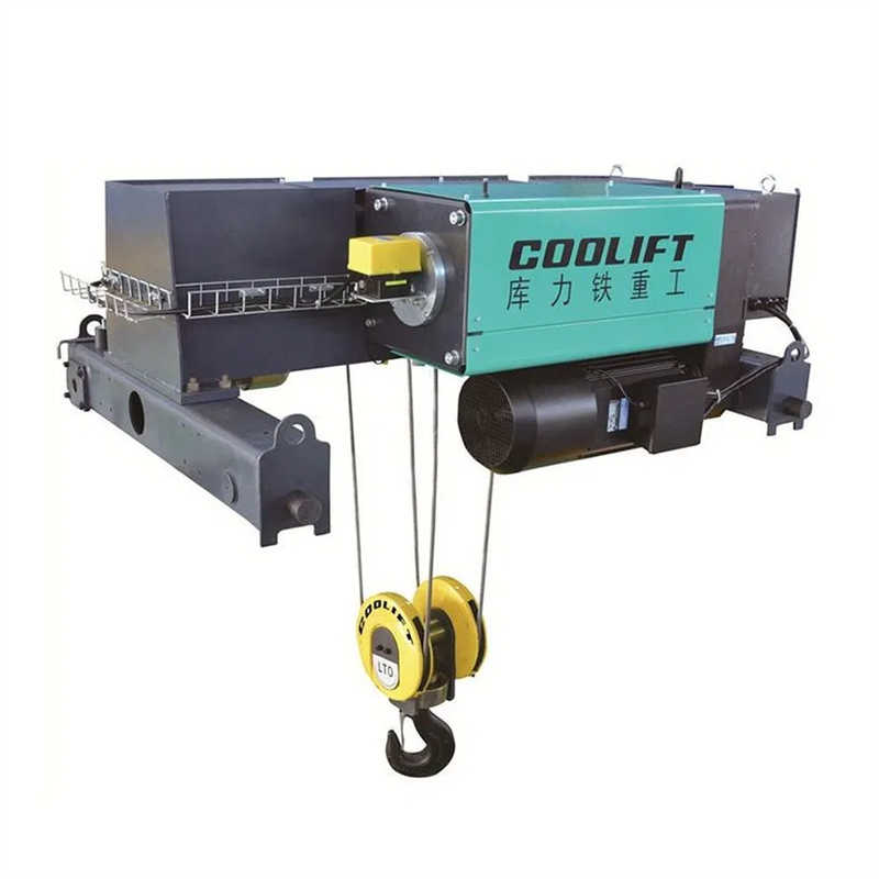 High Efficiency Low Headroom Double Girder Electric Wire Rope Hoist
