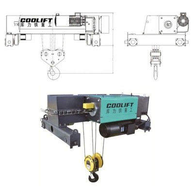 Reliable CW Series Electric Wire Rope Hoist with 40 Ton Capacity