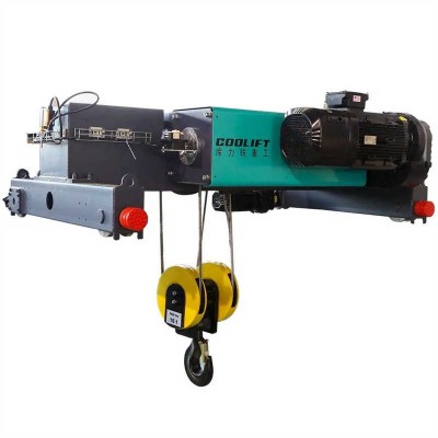 Low Maintenance Double Girder Electric Wire Rope Hoist Crane