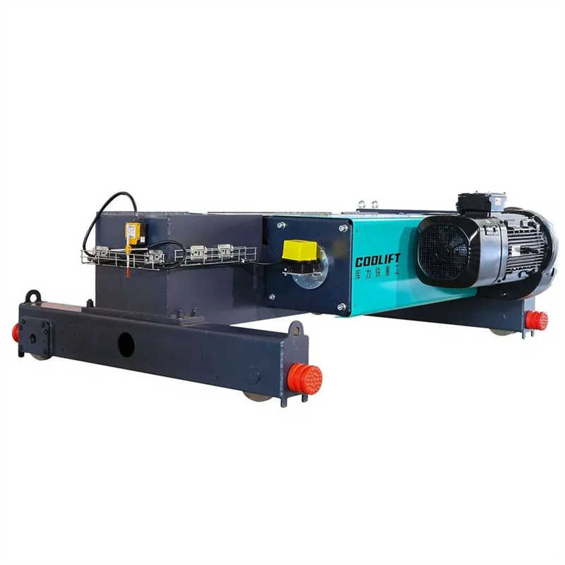 Low Maintenance Double Girder Electric Wire Rope Hoist Crane