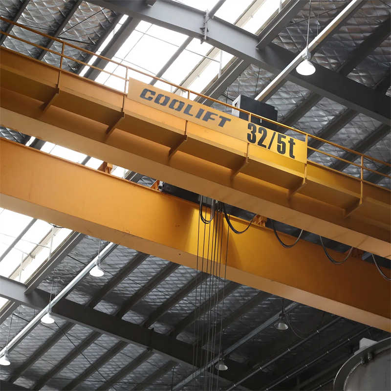 20 Ton Double Girder Overhead Crane with Electric Wire Rope Hoist