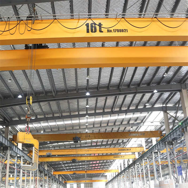 20 Ton Double Girder Overhead Crane with Electric Wire Rope Hoist