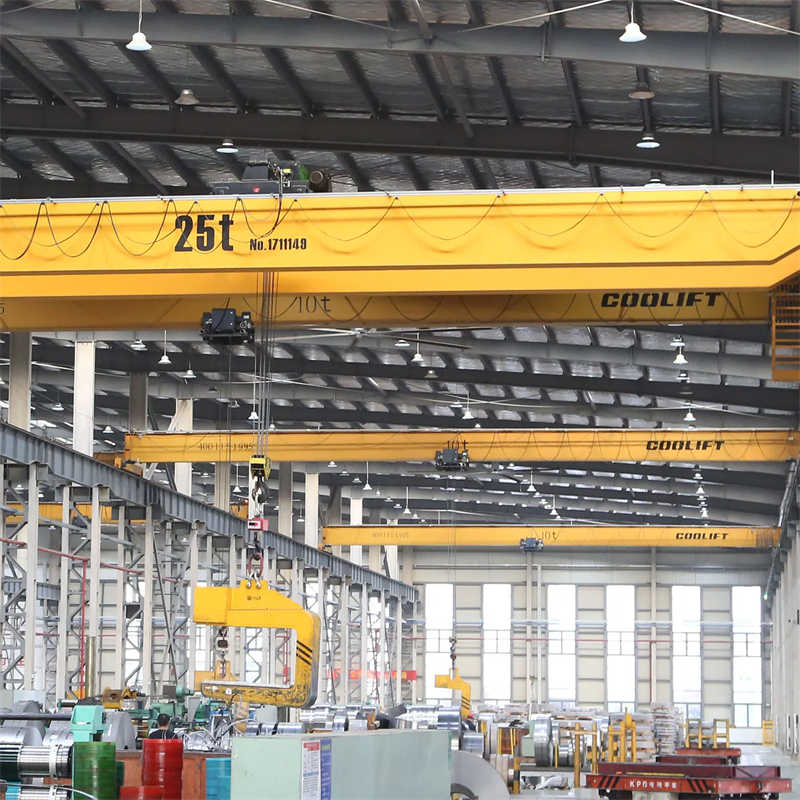 20 Ton Double Girder Overhead Crane with Electric Wire Rope Hoist