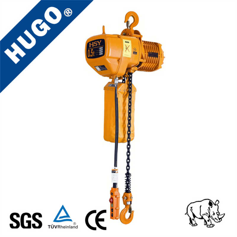10 Ton Capacity Electric Chain Hoist with Low Headroom Design
