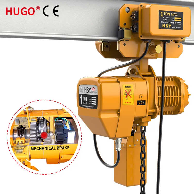 Double Speed Electric Chain Hoist for Precision Loading and Positioning
