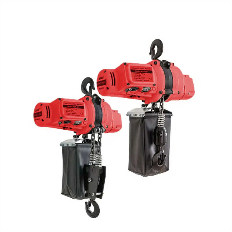 BCD Electric Chain Hoist Kit Complete with Push Trolley and Pendant Control