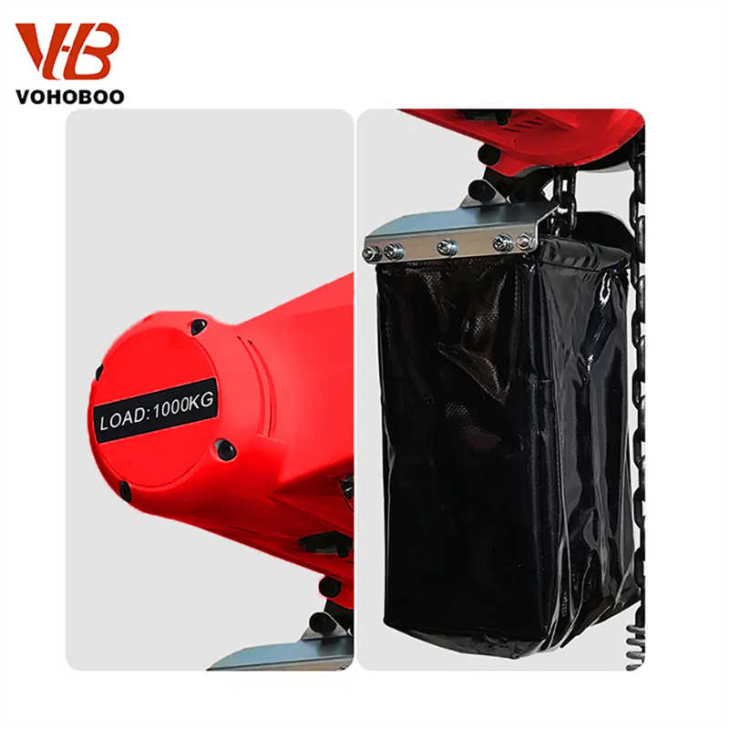 Space Saving BCD Low Headroom Electric Chain Hoist for Confined Areas