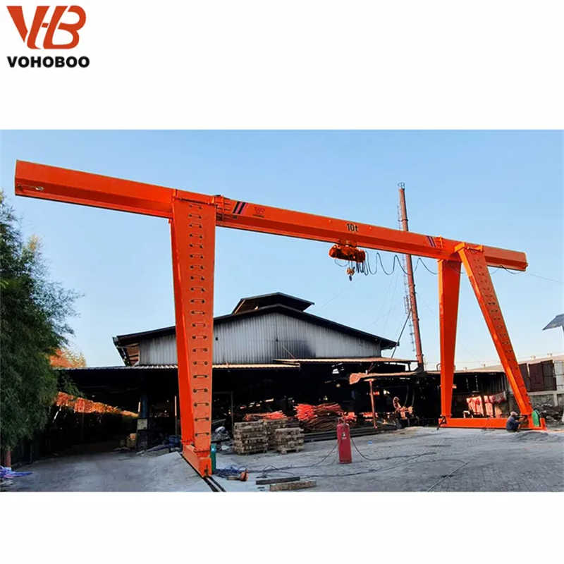Single Beam Gantry Crane for Efficient Warehouse and Yard Material Handling
