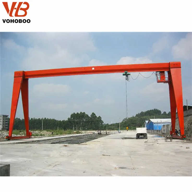 Single Beam Gantry Crane for Efficient Warehouse and Yard Material Handling