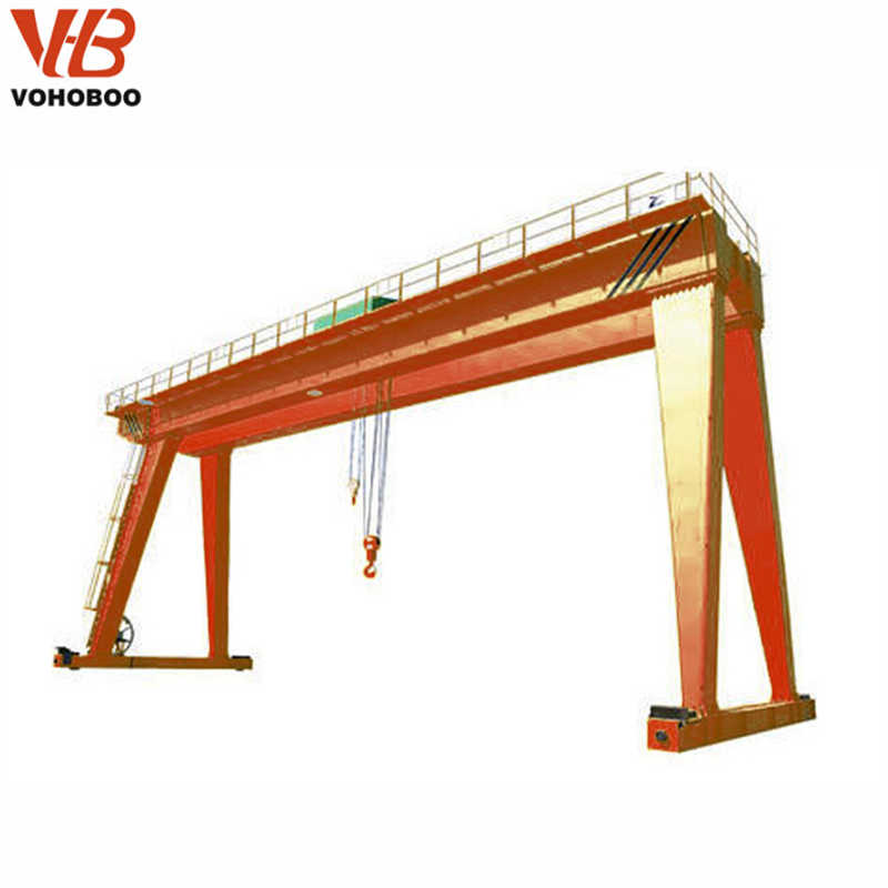 Heavy Duty Double Girder Gantry Crane for 60 Ton Industrial Lifting