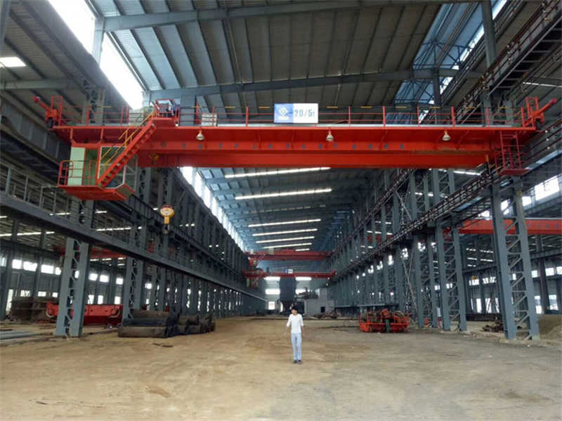 Double Girder Overhead Crane for Industrial Manufacturing and Warehousing