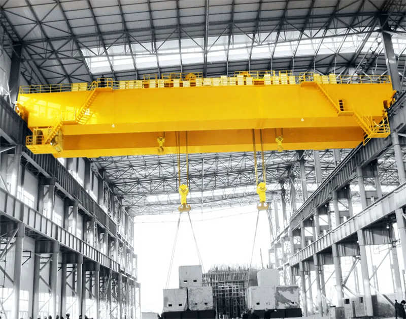 Double Girder Bridge Crane with Variable Speeds for Precision Handling