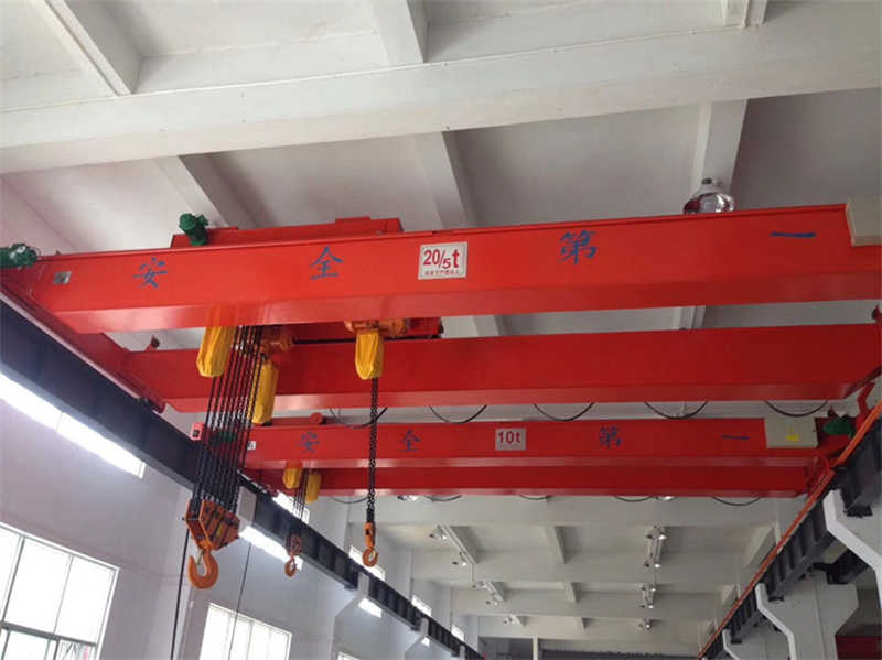 Double Girder Bridge Crane with Variable Speeds for Precision Handling
