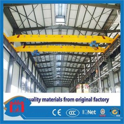Double Girder Overhead Crane with Remote Control and Safety Features