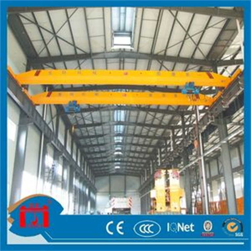 Double Girder Overhead Crane with Motorized Trolley and Hoist