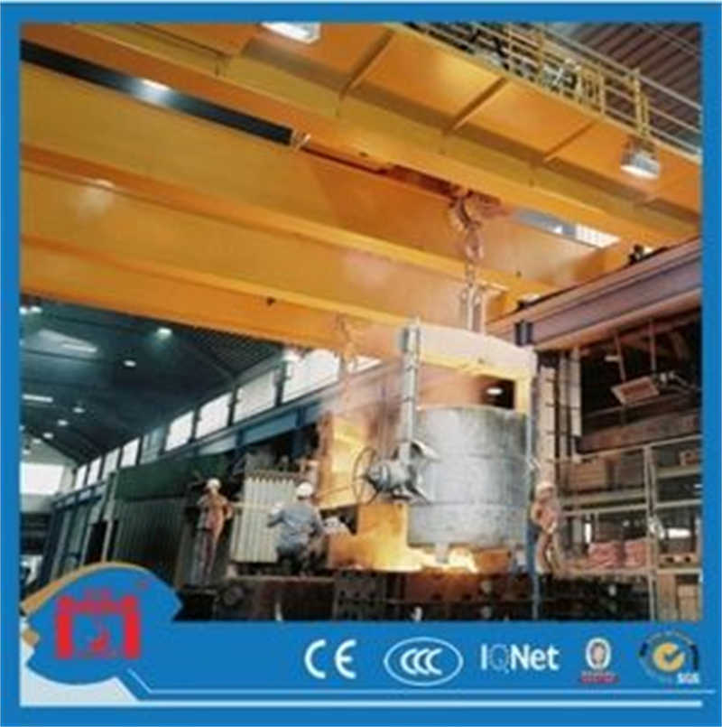 Double Girder Overhead Crane with Motorized Trolley and Hoist