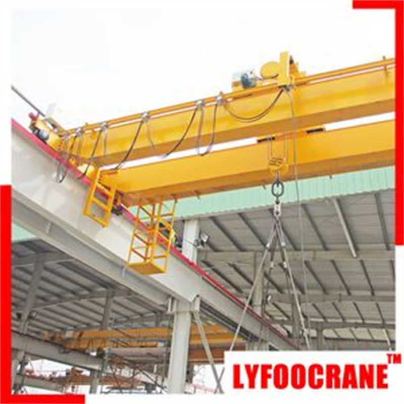 Double Girder Overhead Crane with Motorized Trolley and Hoist