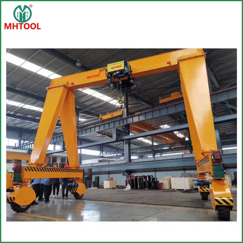 5 Ton to 32 Ton Double Beam Gantry Crane for Heavy-Duty Lifting