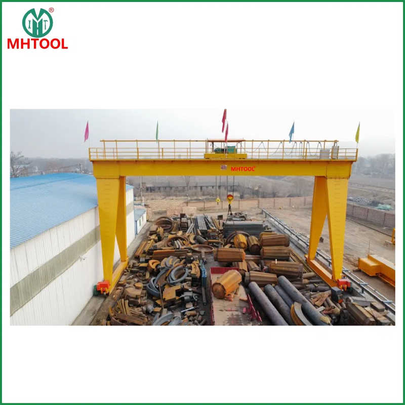 High-Performance Double Beam Gantry Crane for Steel and Logistics Yards