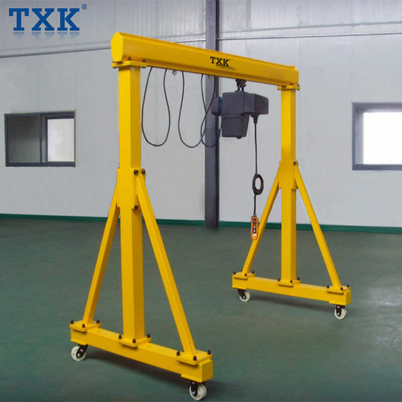 Chinese Manufacturer of TXK 5t Electric Single Beam Gantry Cranes