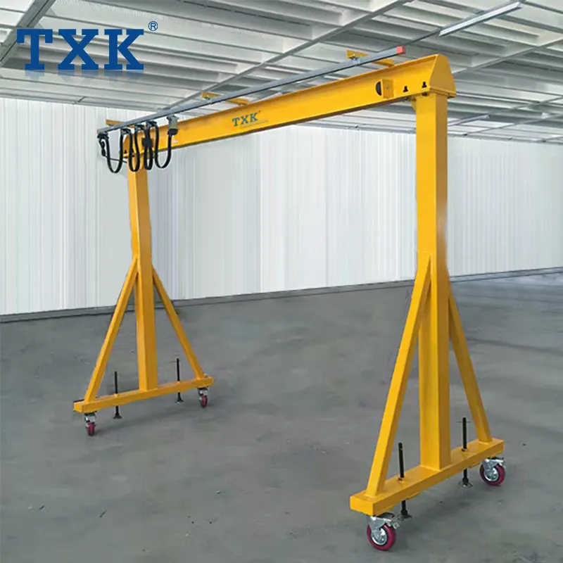 Adjustable Height & Span Mobile Gantry Crane | 1.5 Ton to 5 Ton Models