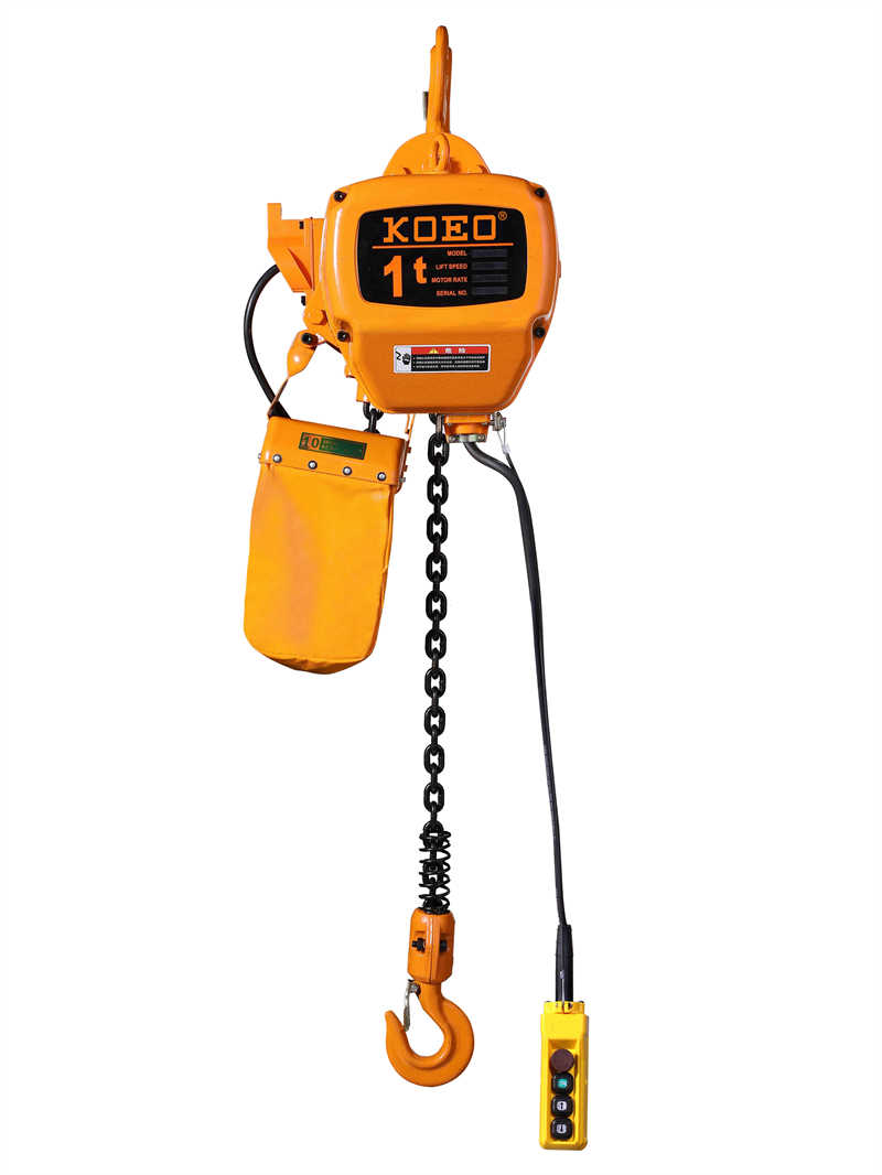 Heavy-Duty Hook Type Electric Chain Hoist for Demanding Applications