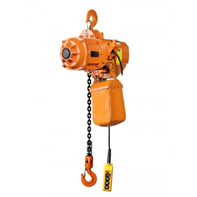 Wireless Remote Controlled Electric Chain Hoist 1T HHBB with 3-Phase Motor