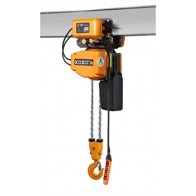 Reliable 1 Ton Electric Chain Hoist with Thermal Protection & Safety Brake