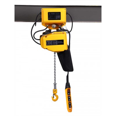 1T HHBB Electric Chain Hoist | Engineered for Manufacturing and Warehousing