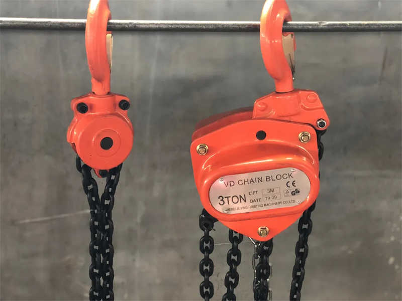 1 Ton to 20 Ton Manual Hoist with High-Test G80 Alloy Steel Chain