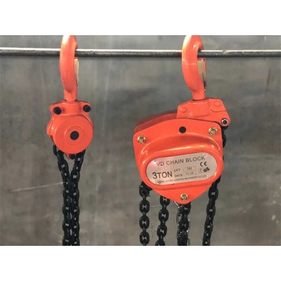 1 Ton to 20 Ton Manual Hoist with High-Test G80 Alloy Steel Chain