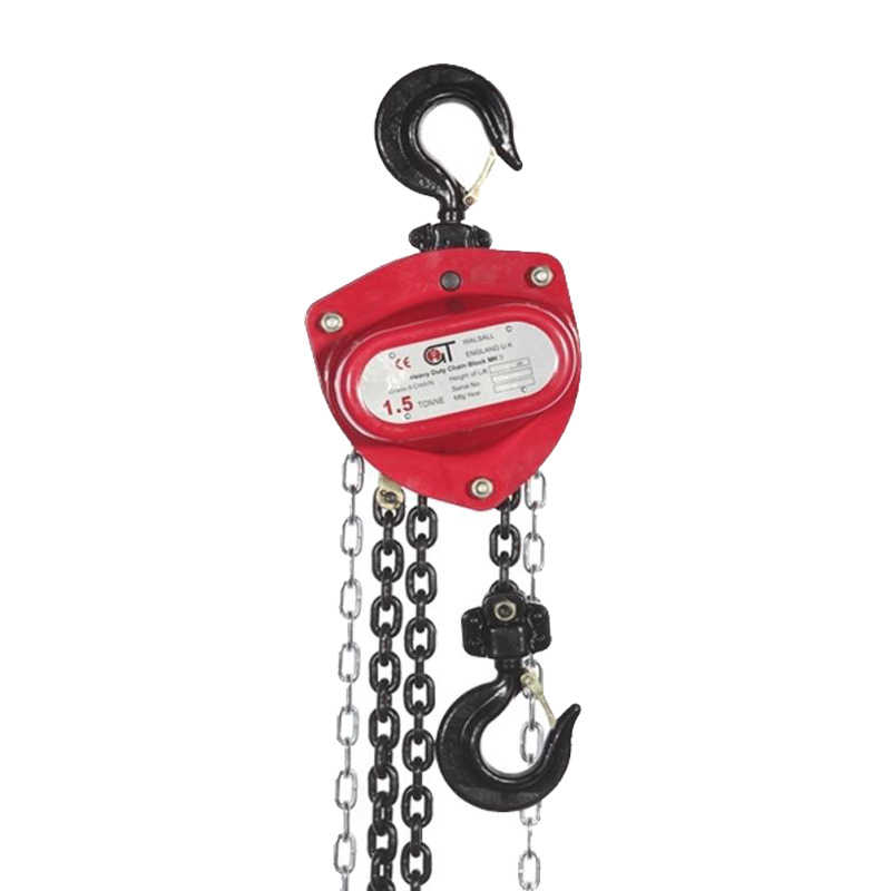 Robust Manual Chain Hoist for Workshops, Warehouses, and Maintenance