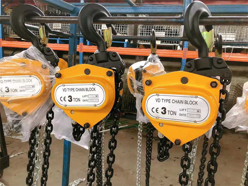 High-Quality Manual Chain Block with Galvanized Chain for Longevity