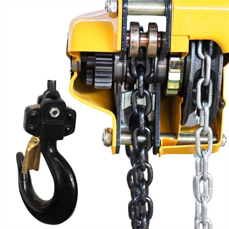Versatile Manual Hoist for Vertical Lifting and Horizontal Pulling Tasks