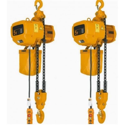 Economical Electric Chain Hoist with Trolley | Ideal for Low Ceiling Workshops