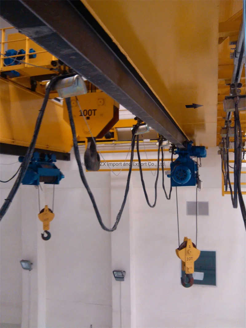 Double Girder Overhead Crane with High Lifting Height for Rotor Handling
