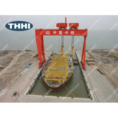 Shipyard Gantry Crane for Heavy Hull Block Assembly and Handling