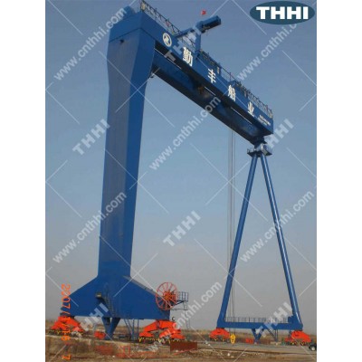 High Capacity Gantry Crane for Efficient Shipbuilding Yard Operations
