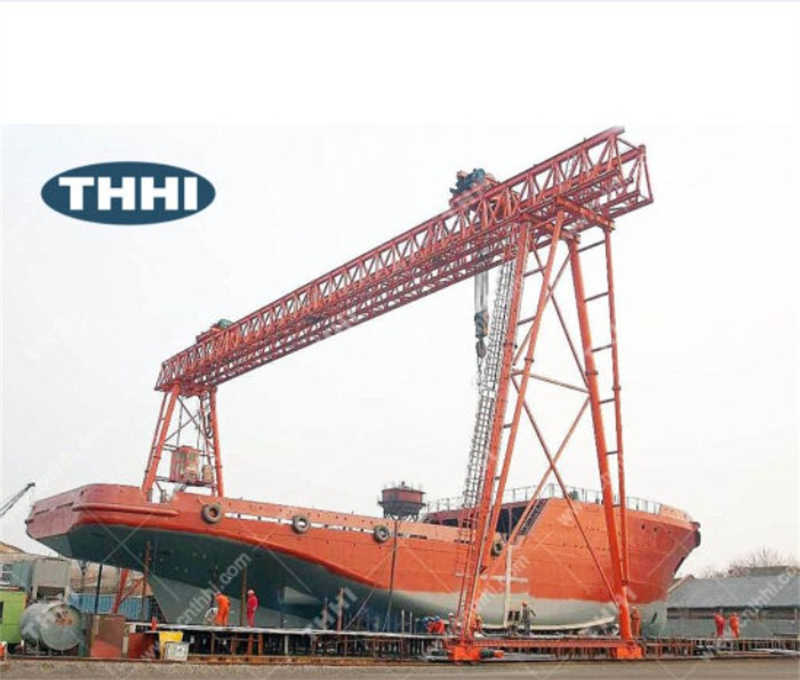 Customizable Yard Gantry Crane for Versatile Hull Fabrication Processes